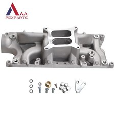 Carb Aluminum Dual Plane Intake Manifold For Ford Sbf 260 289 302 Windsor