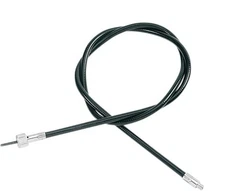 Drag Specialties Black Vinyl Front-Wheel Drive Speedometer Cable #173701