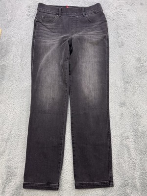 Spanx Women's Black Jeans M Denim Leggings Pull On Pants