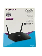 NETGEAR AC1200 Dual Band WiFi Router R6120 - High-Speed Wireless Used Once