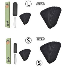 1Pc Pedicure Foot File Keeping Feet Soft With 10 Replaceable Abrasive Paper
