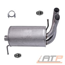 ENDSCHALLDÄMPFER AUSPUFF SCHALLDÄMPFER FÜR FORD GALAXY WGR 1.9 TDI BJ 00-06