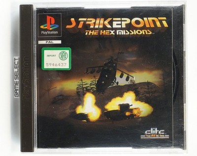 THE HEX MISSIONS STRIKEPOINT Playstation 1 PS1 PS2 PS3 PAL Italienisch
