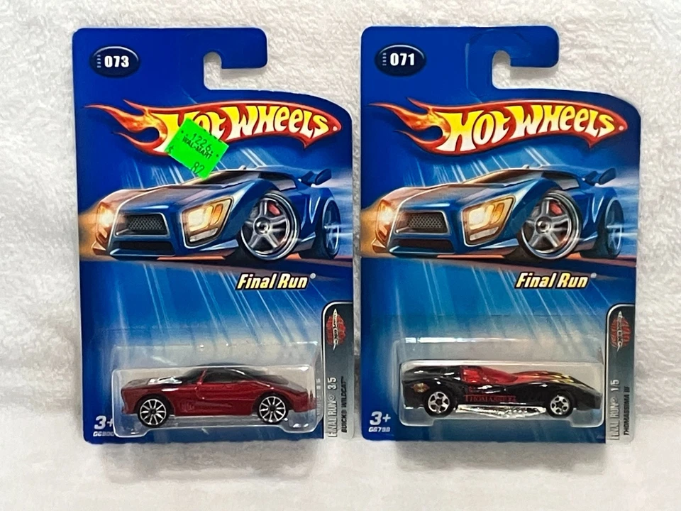 HOT WHEELS '05 (4) FINAL RUNS BUICK WILDCAT, THOMASSIMA II, HYDROJET, BIG CHILL - Image 2 of 4