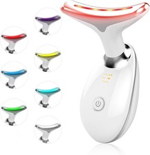 Facial Beauty Device Face Massager Tool Skin Care Based on Triple Action LED