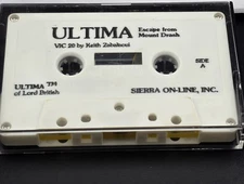 Ultima: Escape From Mt. Drash Commodore VIC20 HOLY GRAIL!!