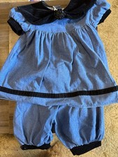 Vintage Jolene Baby Dress With Bloomers 18-24 Mo