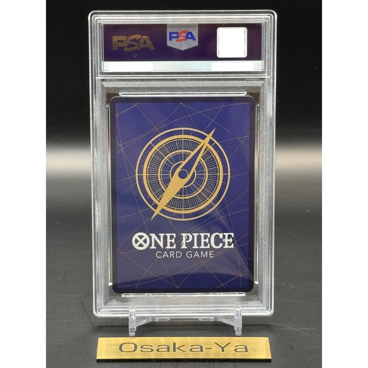 PSA 10 Luffy Gold OP05-119 SEC Parallel Anniversary One Piece Card