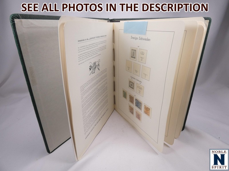 NobleSpirit (TN) Sweden  1855-1964  Lighthouse Hingeless album with Classics
