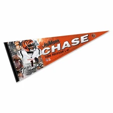 Cincinnati Bengals Chase Pennant Banner Flag