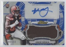 2015 Topps Finest Jumbo Relic Blue Refractor /150 Vince Mayle #AJRR-VM Auto ii1