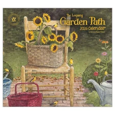 Legacy Publishing Group,  Garden Path by Bonne Heppe Fisher 2026 Wall Calendar,