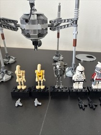 LEGO Star Wars: Separatist Spider Droid (7681) 100% Complete RARE Commander Fox