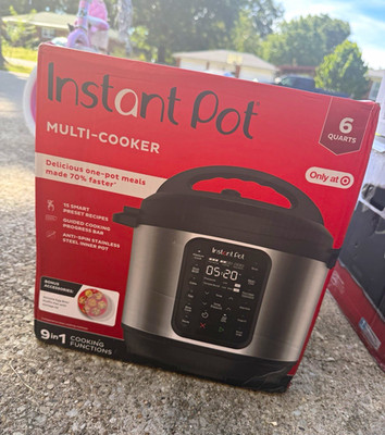 Instant Pot Multi-Cooker 6 Qt Electric Pressure Cooker 1000W Stainless Steel