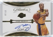 2019-20 Panini Flawless Distinguished Gold 7/10 Avery Bradley #DA-ABD Auto 6fs
