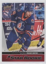 2021 Upper Deck CHL 2020-21 Star Rookies Exclusives /100 Fraser Minten #448 05za