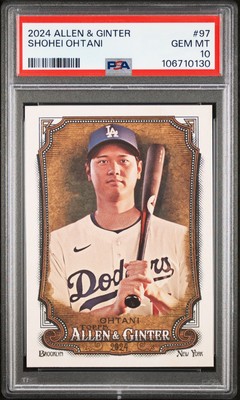 2024 TOPPS ALLEN & GINTER #97 SHOHEI OHTANI PSA 10 | eBay