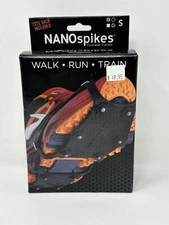 Kahtoola NANOspikes Ice Snow Footwear Traction Black Size Small New In Box