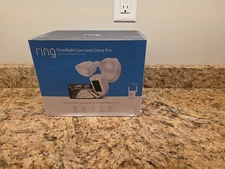Ring Floodlight Cam Hardwired With Chime Pro Brand New