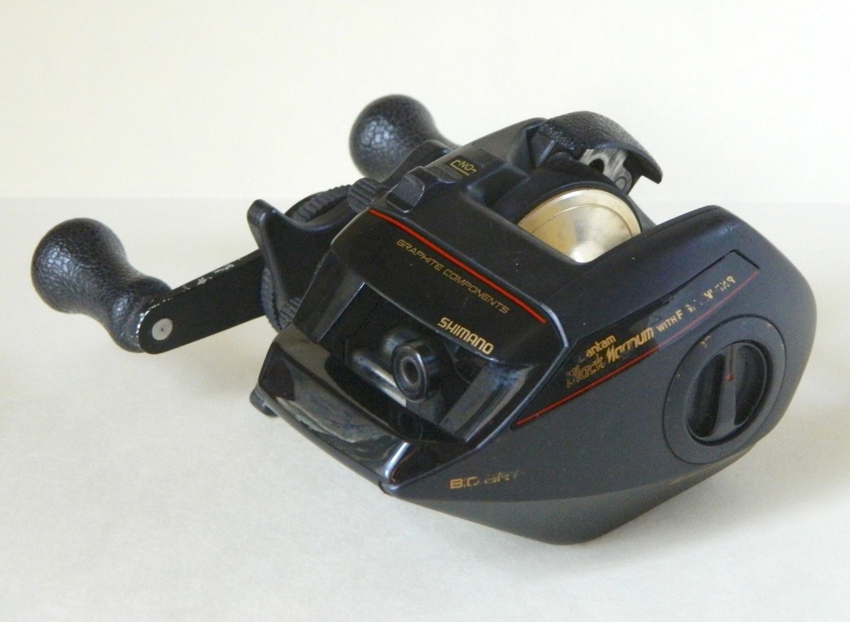 Shimano Bantam Black Magnum with Fightin Star BKM-200FS Reel | eBay