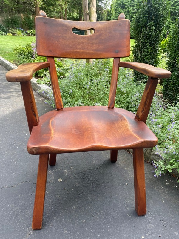 Cushman Colonial Vintage Malden Captain's Arm Chair, 424-A, VGUC, LOCAL PICKUP