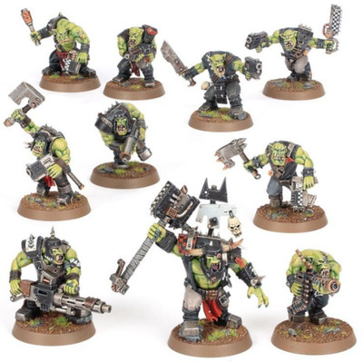 Ork Boyz x 10-Mob-Nob-Big Shoota-Rokkit-Slugga Boys-Beast Snagga-Warhammer 40k