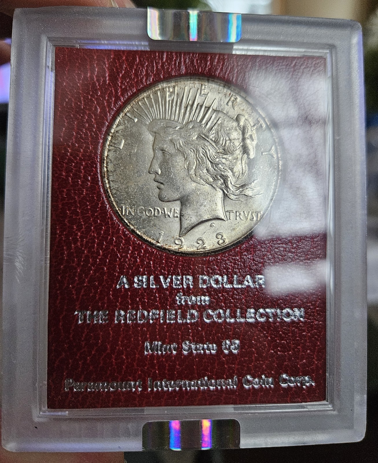 1923-S $1 Peace Dollar Redfield Hoard NGC MS63 -Rare Date