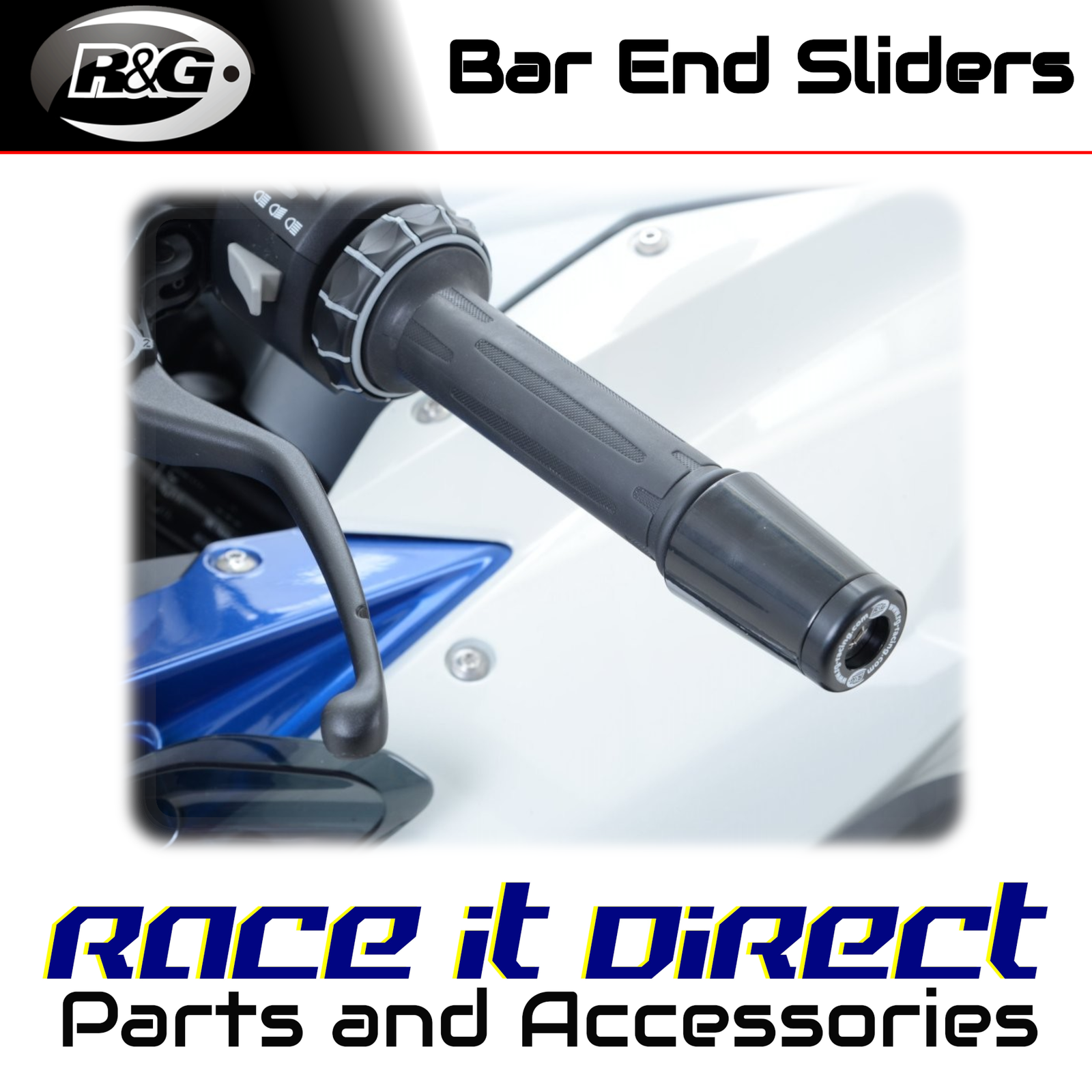 Bar End Sliders for BMW R1200S All Years R&G