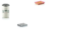 Inspektionspaket Filtersatz L MANN-FILTER Filtereinsatz Aktivkohlefilter für 5