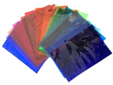 Rainbow Gel Lot -  Lighting Color Filters