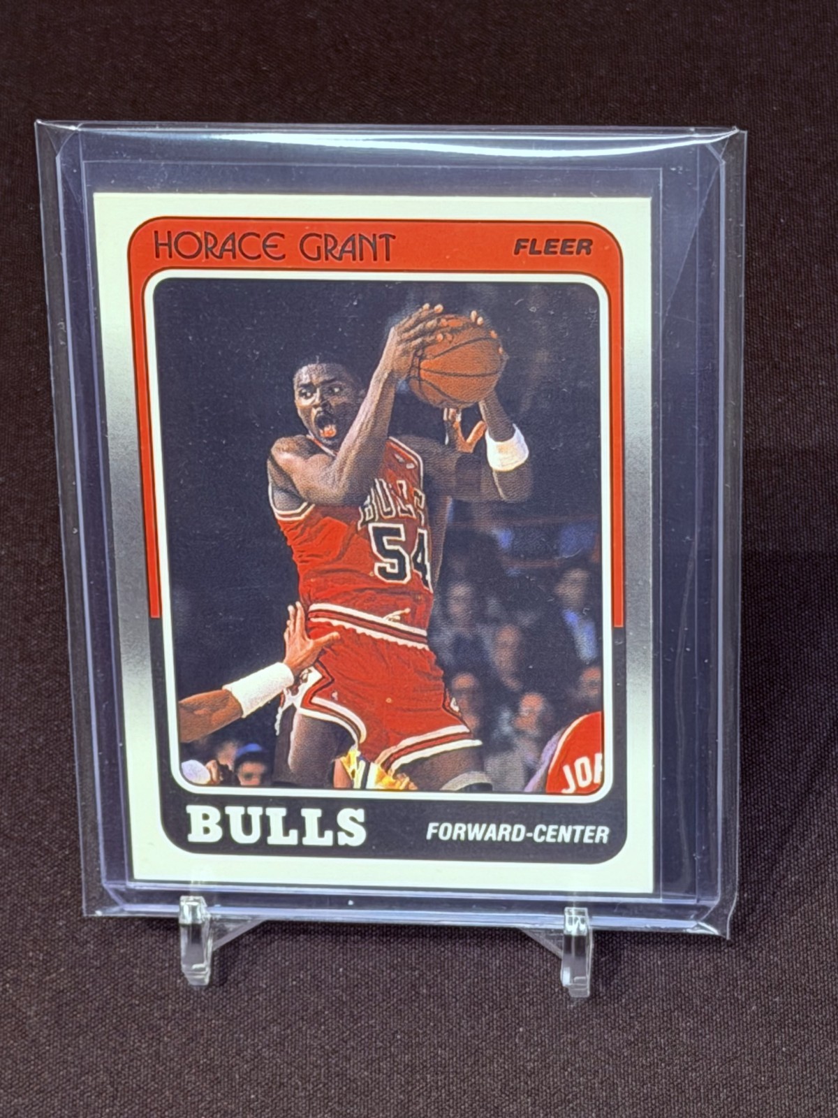 1988-89 Fleer HORACE GRANT RC #16 Rookie Card - Vintage Chicago Bulls Star PF
