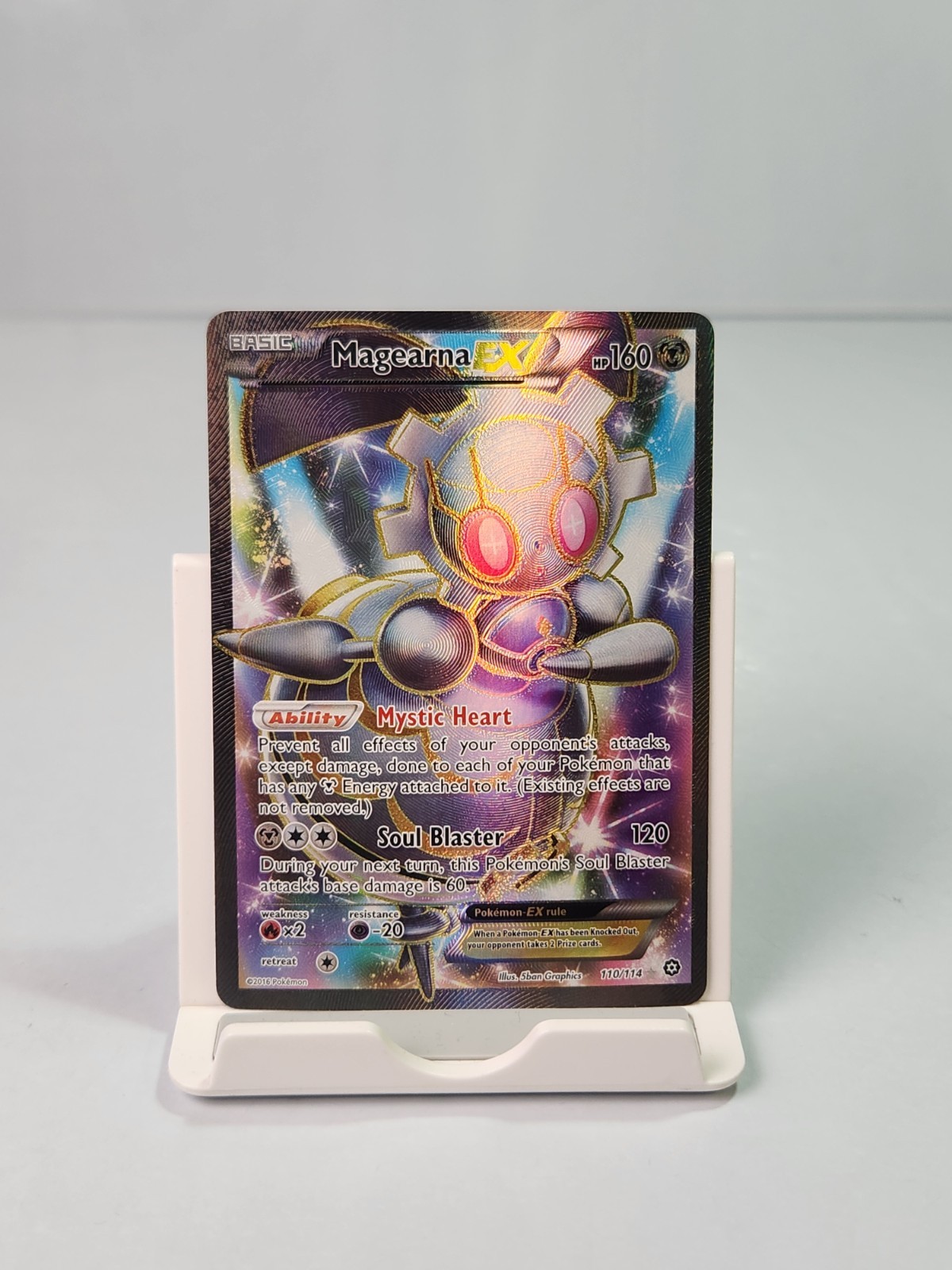 magearna ex pokemon card value Pokemon - Magearna - 91/156 - Rare main image 1