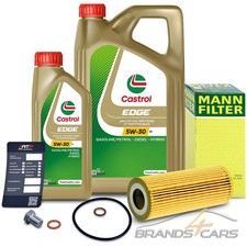 MANN-FILTER �LFILTER+6L CASTROL EDGE 5W-30 M F�R BMW X3 E83 2.0 d