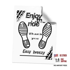 Disposable Paper Car Floor Mats for Car Interior, 100 Pack 16 x 20 in