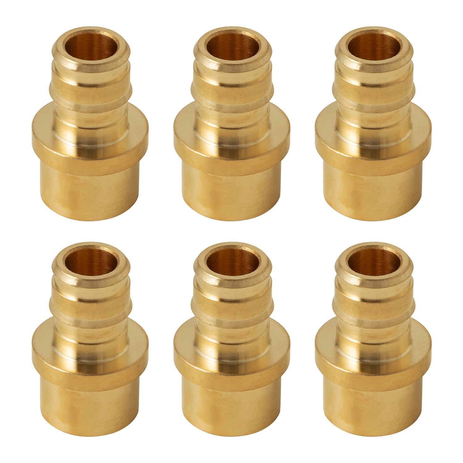 6 PCS 1/2 Inch Pex A Expansion Female Sweat Adapter F1960 PexA Tubing