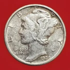 1929 Mercury Dime — Choice XF+/AU condition  Fast Shipping 131