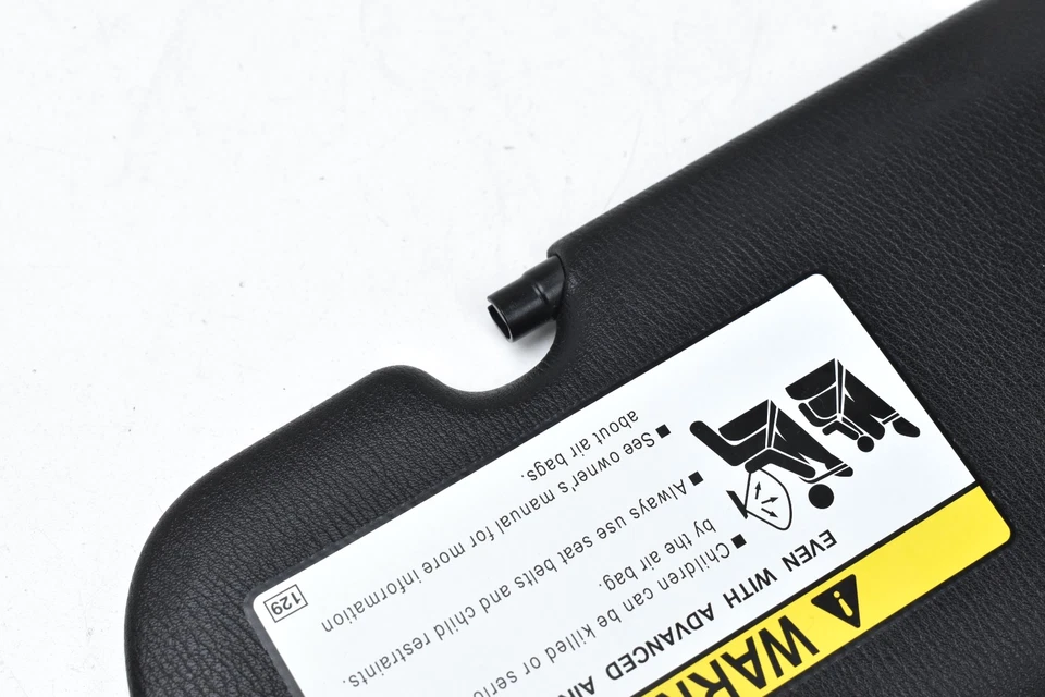 Parasol de vinilo negro izquierdo lado del conductor Mazda MX-5 Miata 2016-2024 OEM Foto 4 de 4