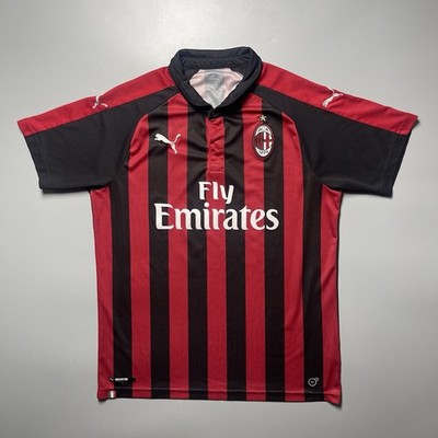 AC MILAN PUMA 2018/2019 FOOTBALL HOME JERSEY #39 PAQUETA SIZE “L