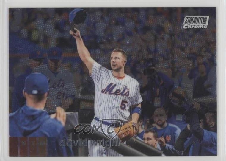 2020 Topps Stadium Club Chrome David Wright #54 3q5