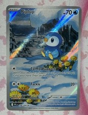 Carta Pokemon TCG Piplup Fiamme Fantastiche Illustrazione Rara 098/094
