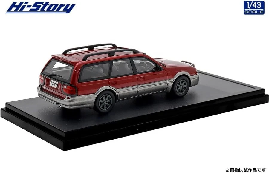 Hi Story 1/43 MAZDA CAPELLA WAGON FX (1994) красный/серебристый HS506RE - Изображение 2 из 4