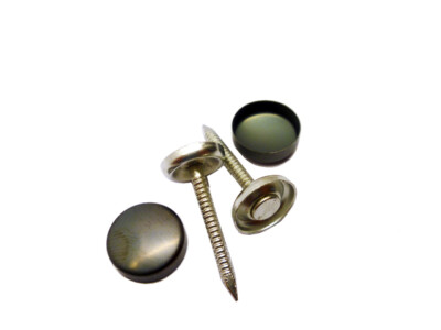 Knopfherstellung - Gewindenägel & Schalen für Osborne W1 Hebelpresse 144 Stück