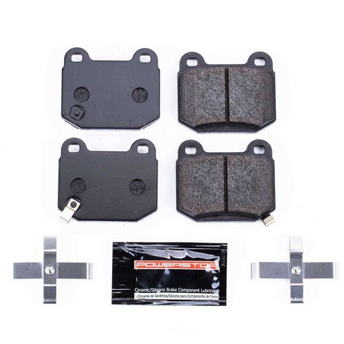 PowerStop® PST-1053 - Track Day Carbon-Fiber Metallic Rear Brake Pads