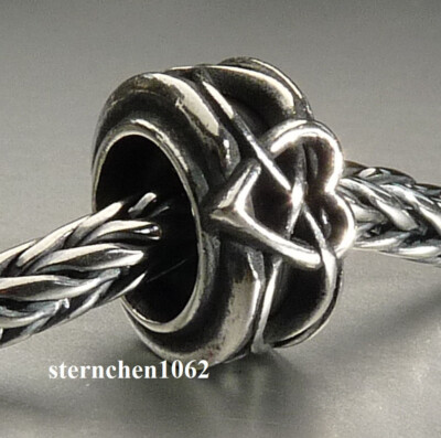 Trollbeads * Unendliche Liebe  Spacer * Infinite Love * TAGBE-20265  * Silber