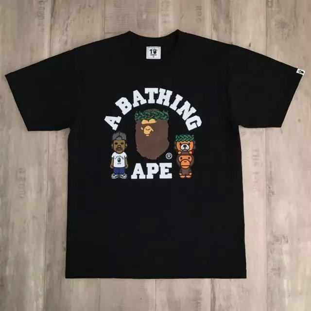 BAPE New York 10th anniversary big sean baby milo T-shirts A Bathing Ape  Size M