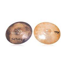 Sabian 14" HHX Fusion Hi-Hats Cymbals Pair Top  Bottom set