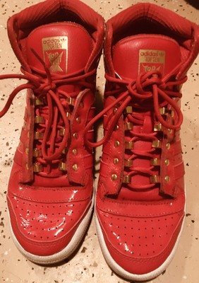 red patent leather adidas