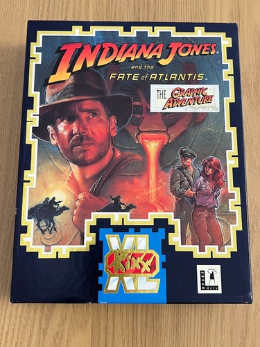 Amiga Indiana Jones Fate of Atlantis - Boxed Working -👽👾Retro Gift Idea👾👽 - Photo 7/24