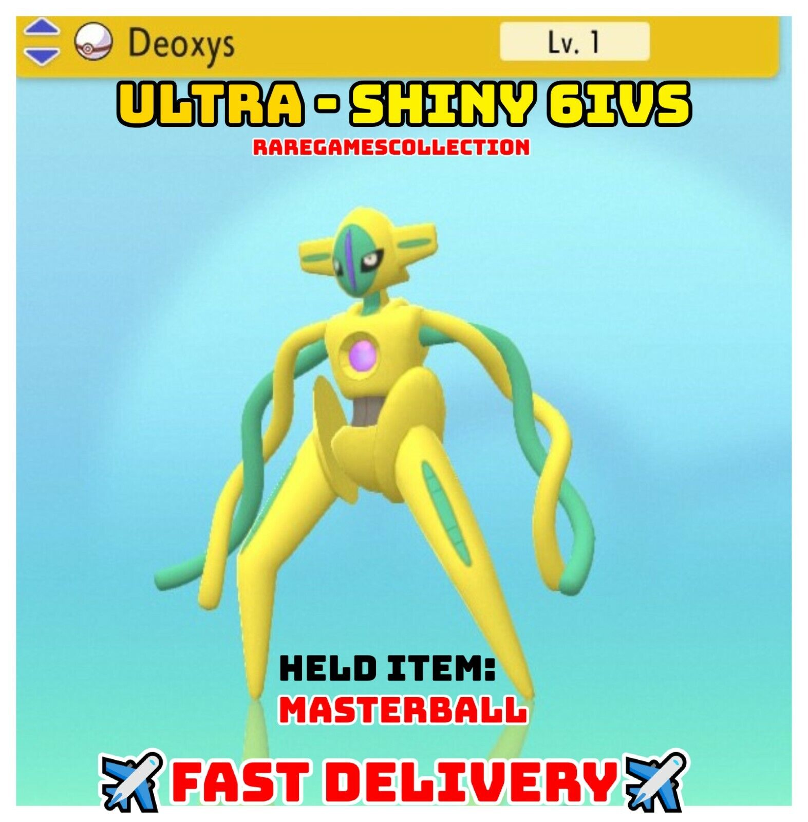 DEOXYS Shiny Non-shiny 6IV PACK // Pokemon Brilliant Diamond 