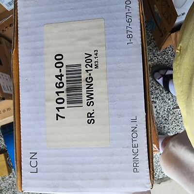 LCN Senior Swing Operator Automatic Door Control Box 710164-00 120V